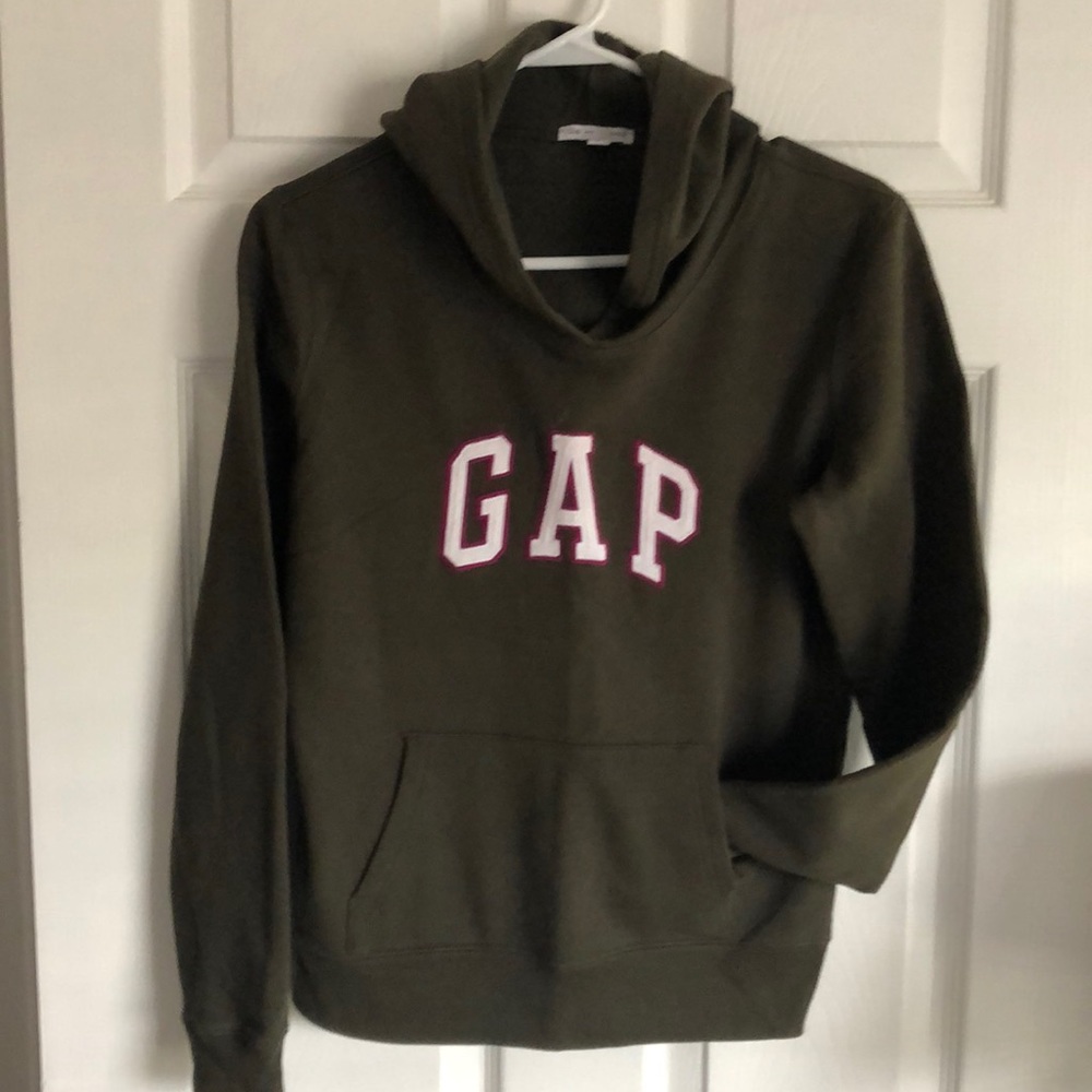 Gap hoodie in army green size S